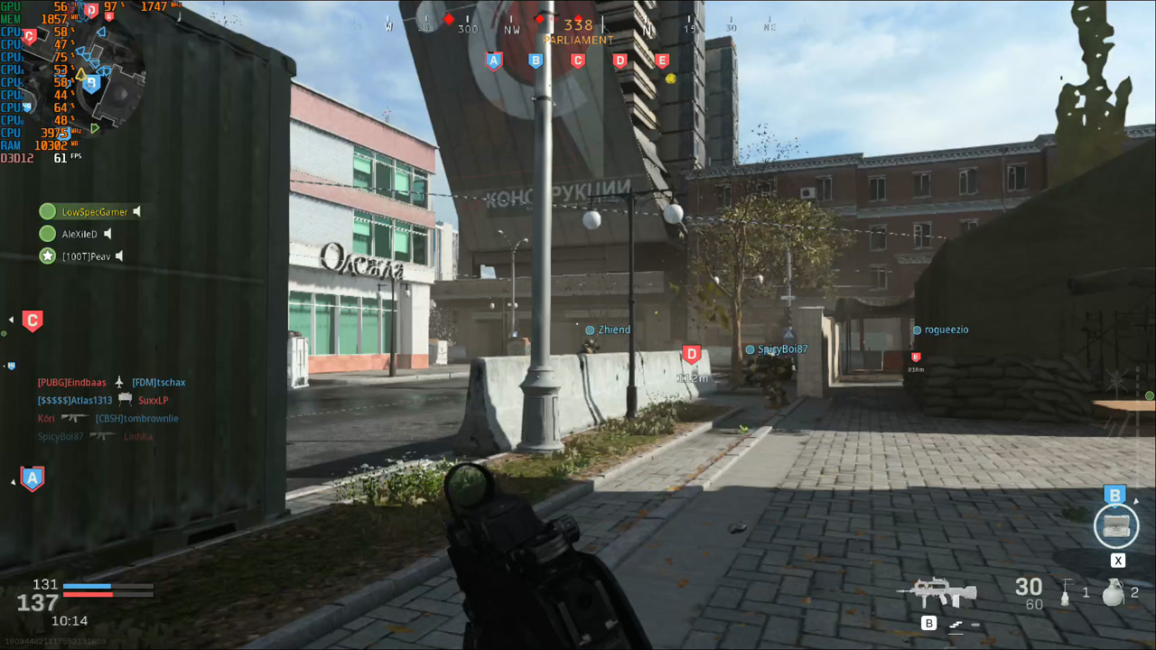 Original gameplay before LUT